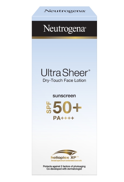 Neutrogena® Ultra Sheer Dry-Touch Face Lotion Sunscreen SPF50 PA++++ 50ml