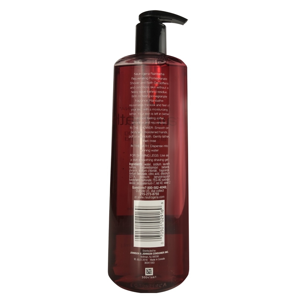 Neutrogena® Rainbath® Rejuvenating Pomegranate Shower and Bath Gel 16oz (473ml)