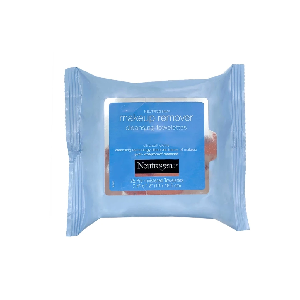 Neutrogena® Deep Clean® Oil-Free Makeup Remover Cleansing Wipes 25PCS image 1