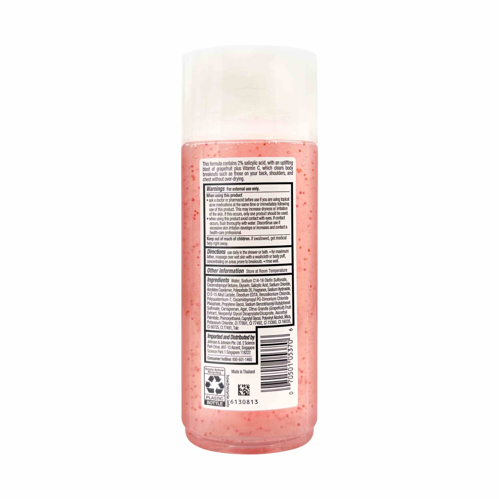 Neutrogena® Body Clear Body Wash Pink Grapefruit 250ml image 2