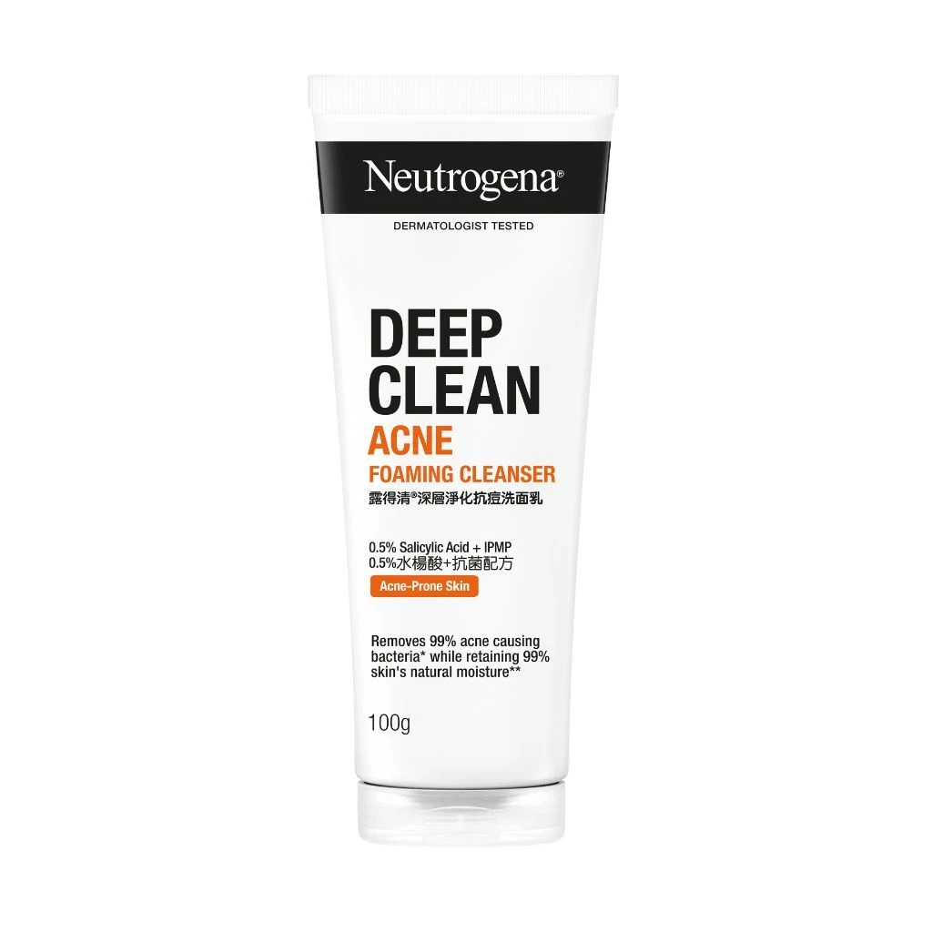 Neutrogena® Deep Clean Acne Foaming Cleanser 100g image 1
