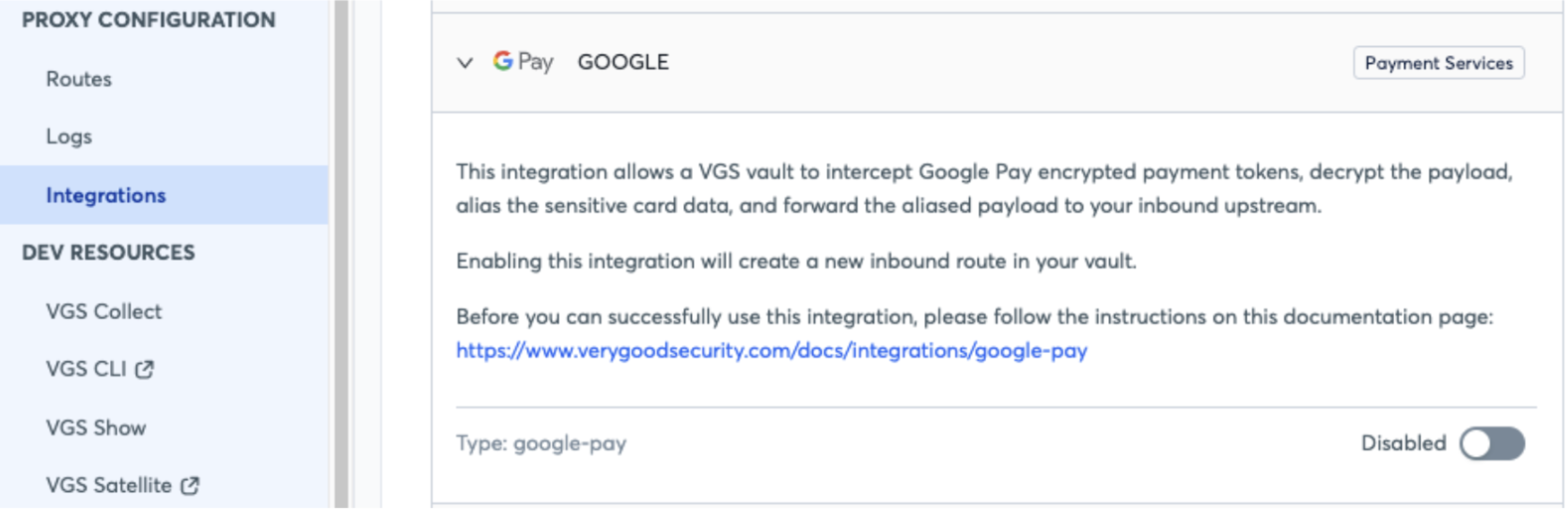 How To Integrate Google Pay with VGS.