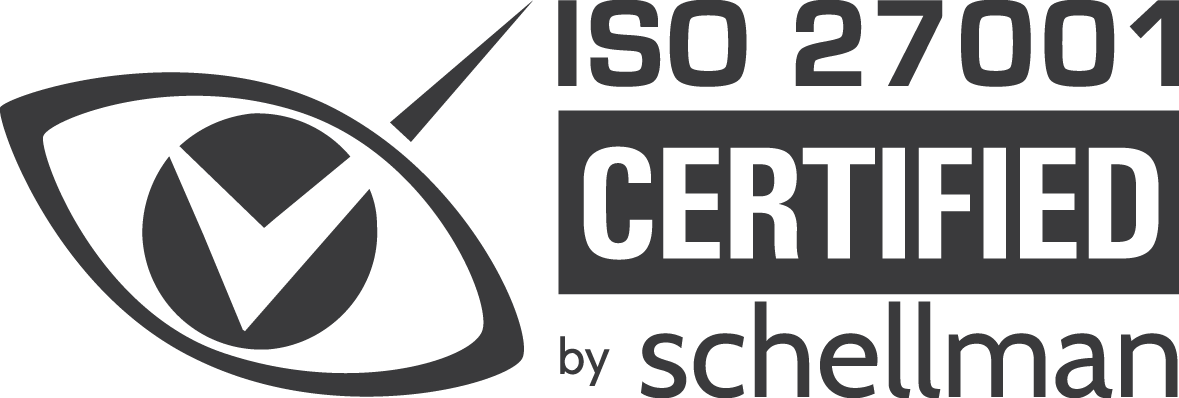 ISO 27001 Schellman certification badge