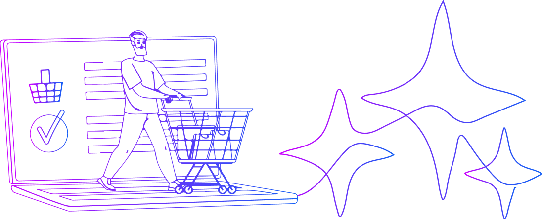 Agentic commerce for merchants example illustration