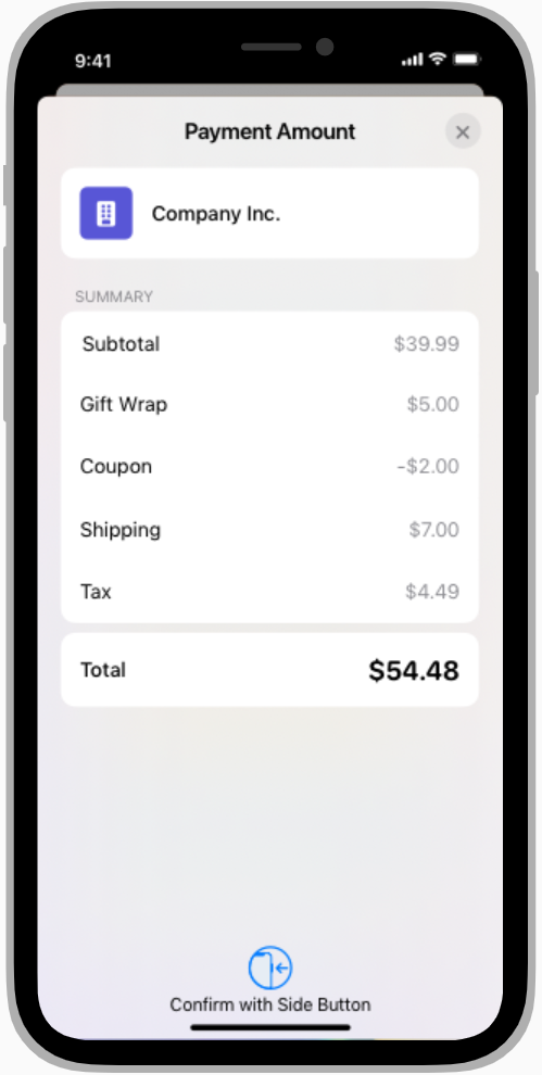 What is Apple Pay example