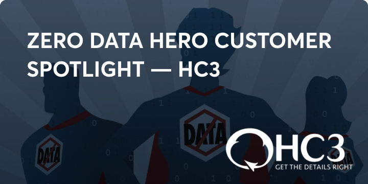 Zero Data Hero Customer Spotlight — HC3 image