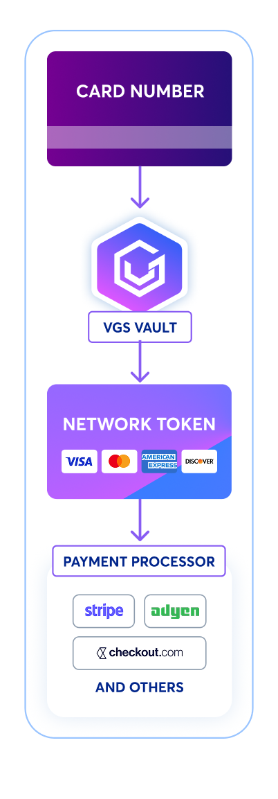 Network Token Flow