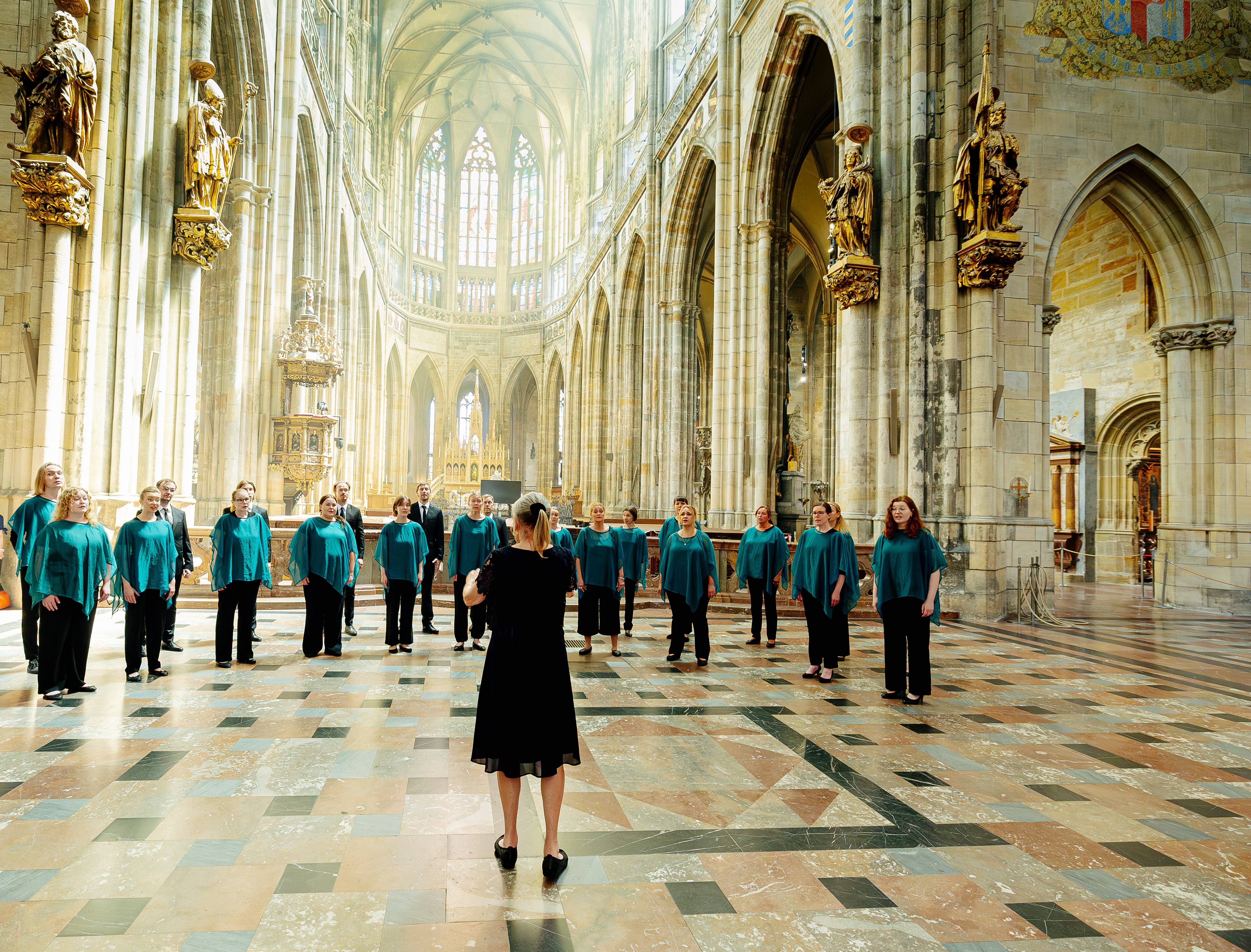 Kamarikuoro Laurus Prahassa, Pyhän Vituksen katedraalissa