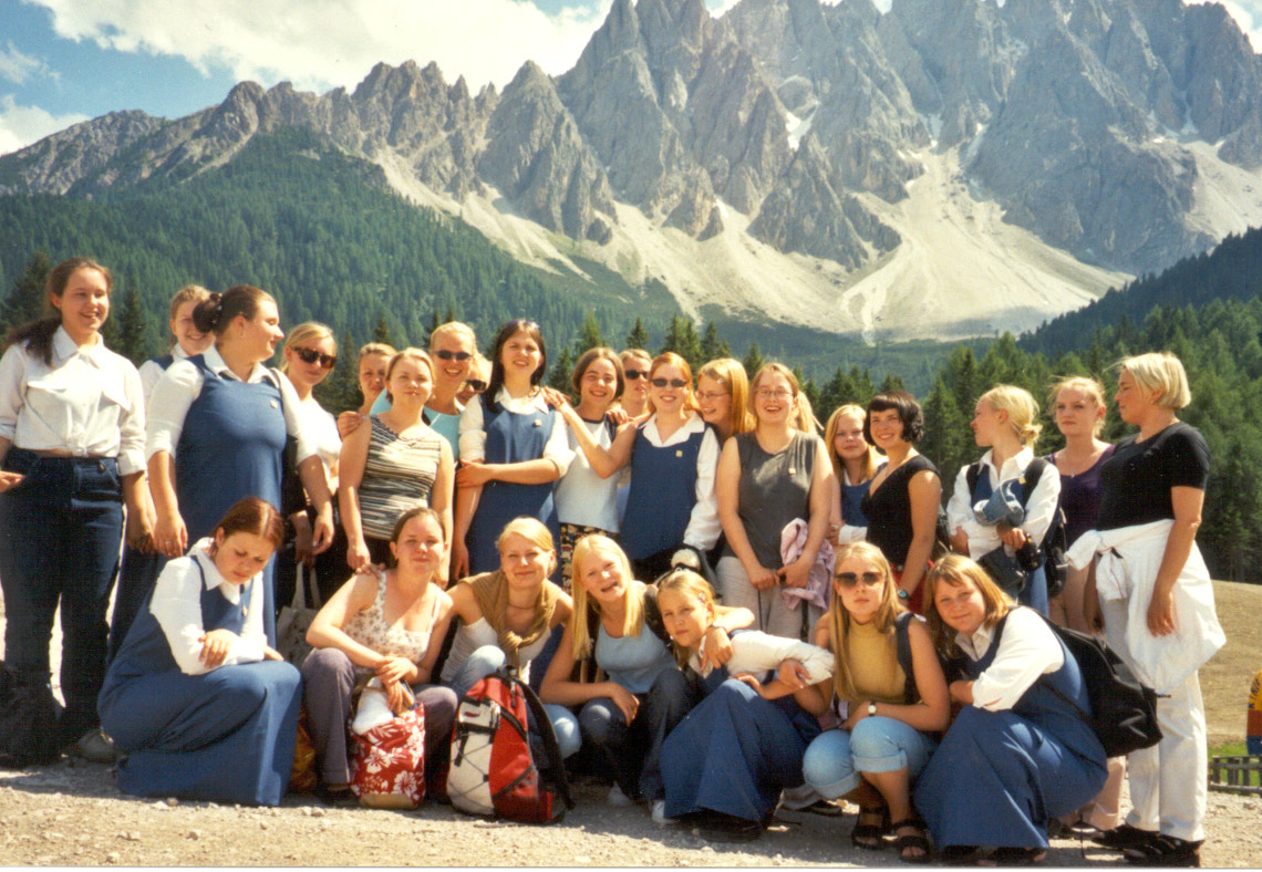 Nuorisokuoro Italiassa 2002