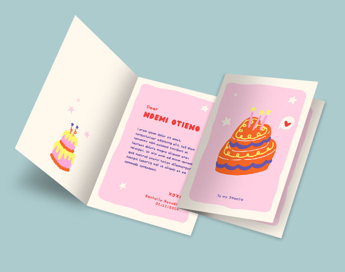Personalised Cards - Create Your Own Card Online