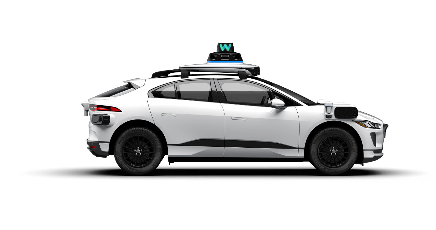 Waymo Jaguar I-PACE vehicle