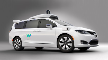 Waymo Chrysler Pacifica Minivan