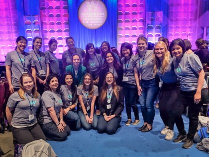 A photo of Women at Waymo at the Watermark Conference 