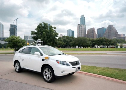 Waymo car in Austin