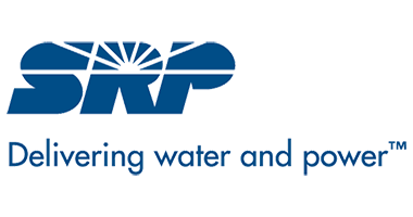 Salt River Project logo: Delivering water and power