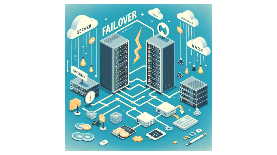 Conceptual Image of LLM API Failover