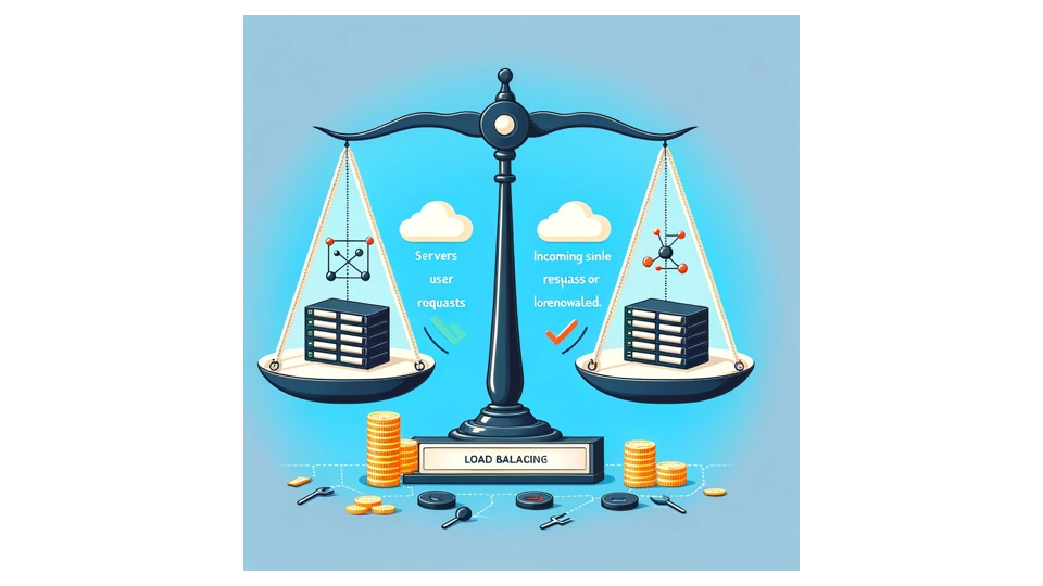 Conceptual Image of Balancing the load between LLM API resources