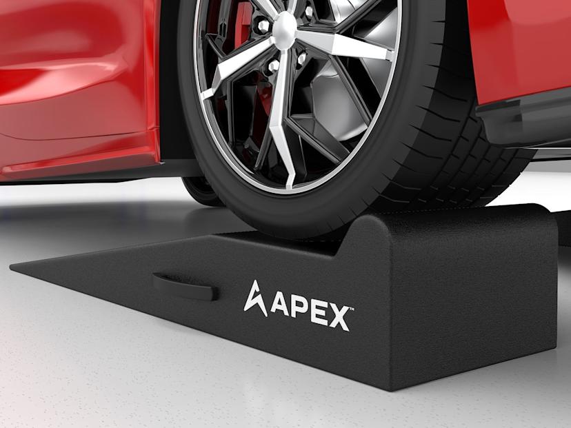 APEX Tire Saver Ramps Prevent Flat Spotting Damage