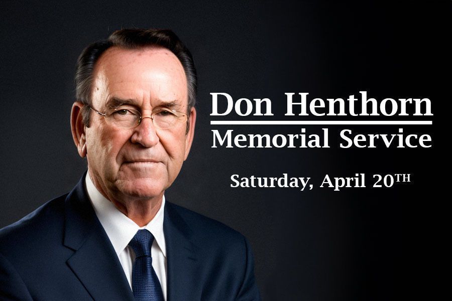 Don Henthorn Memorial Service Announcement BendPak Founder