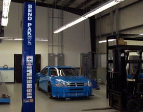 Petty Enterprises Race Shop with BendPak Lift System