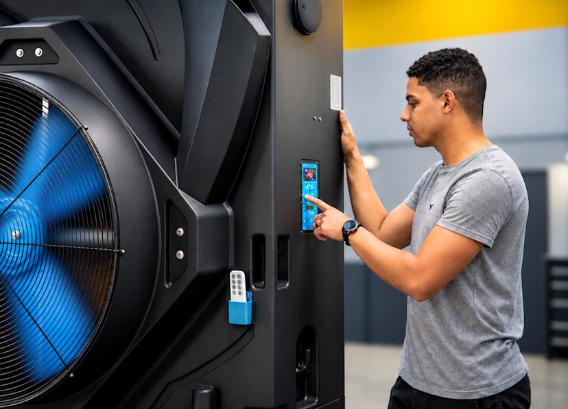 Industrial Fan Control in Motion