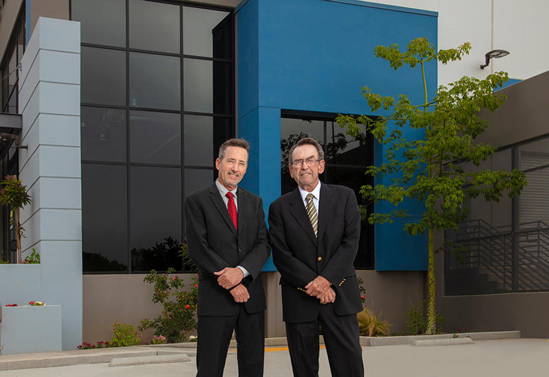 BendPak Executives Outside Headquarters Corporate Leadership Photo