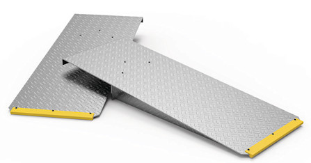 Autostacker A6S Extended Low Profile Ramps Installed