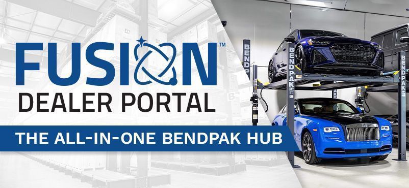 BendPak Fusion Dealer Portal All In One Hub