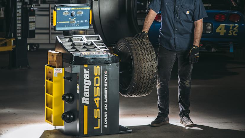 Ranger LS45DS Wheel Balancer Built for High-Volume Shops
