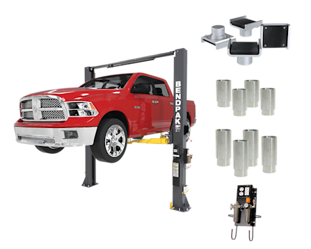 BendPak 10AP Two Post Lift Pro Series with Adapters and Air Kit