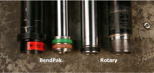 BendPak vs Rotary Hydraulic Cylinder Rod End Comparison