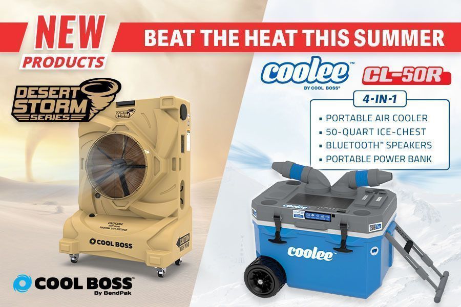 Cool Boss Desert Storm CL 50R Coolee Portable Air Cooler Summer