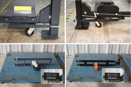 BendPak Caster Kit Design Comparison