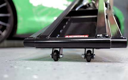 QuickJack Portable Car Lift Built-In Urethane Wheels