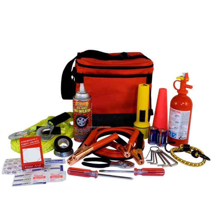 Car Emergency Kit Tools And Safety Supplies