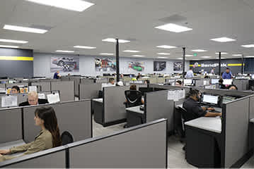 BendPak Office Team Customer Support and Operations Workspace