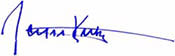 Jeff Kritzer Signature BendPak Executive Leadership Signature Graphic