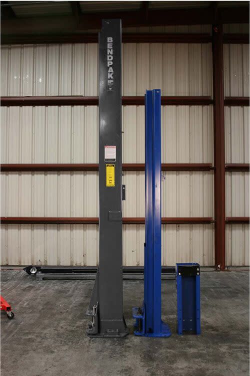 BendPak vs Rotary Lift Column Profile Comparison