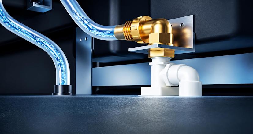 Auto fill Brass Valve and Water Tubing Assembly