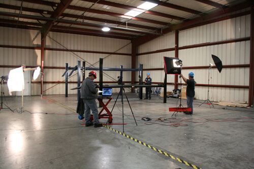BendPak Lift Structural Testing Facility