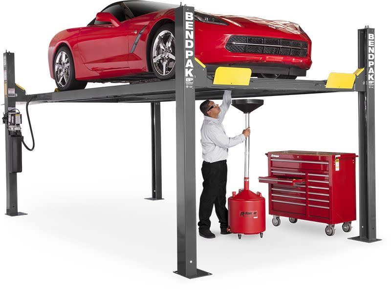 Sourcewell BendPak Four-Post Car Lifts