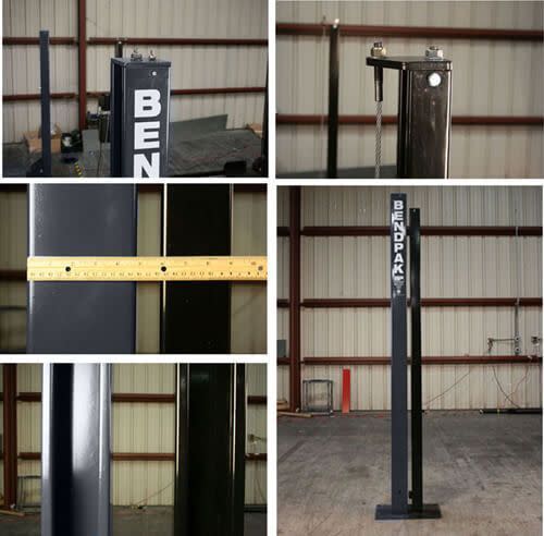 BendPak Lift Post Design Comparison