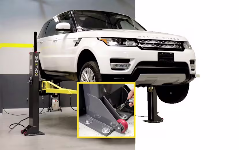 MaxJax-Portable-Two-Post-Lift-Quick-Connect-Hose