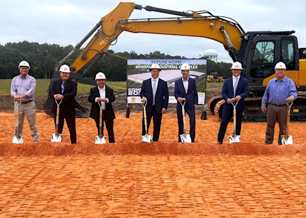 BendPak Industrial Complex Groundbreaking Ceremony Future Manufacturing Facility