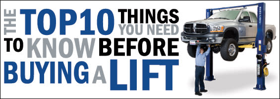 Top 10 Things to Know Before Buying a Car Lift BendPak Guide