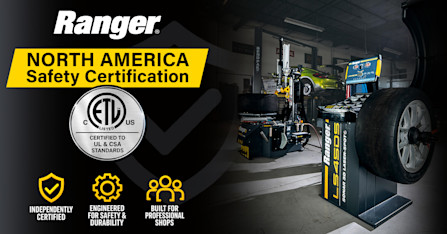 Ranger Wheel Service Equipment ETL Certification