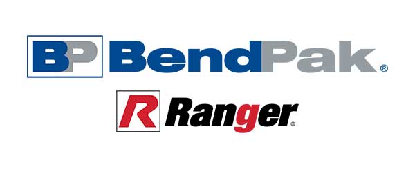 BendPak And Ranger Automotive Equipment Brand Logos