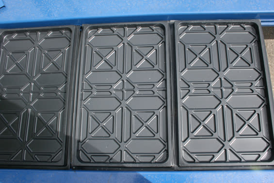 BendPak Drip Tray System Top View Multi Panel Setup