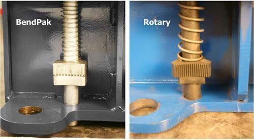 BendPak vs Rotary Swing Arm Restraint Comparison
