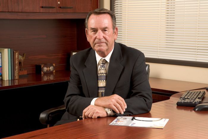 Don Henthorn BendPak Founder Office Portrait